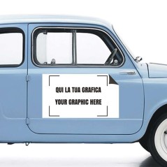 Stampa e taglio su vinile adesivo