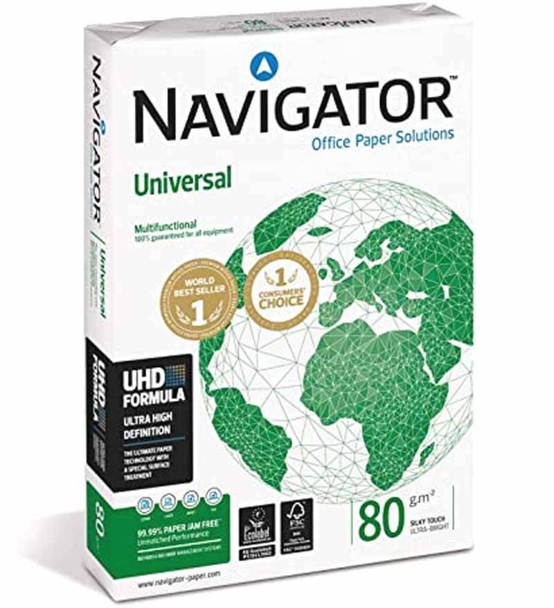 Carta Navigator Universal 80g A4 bianca