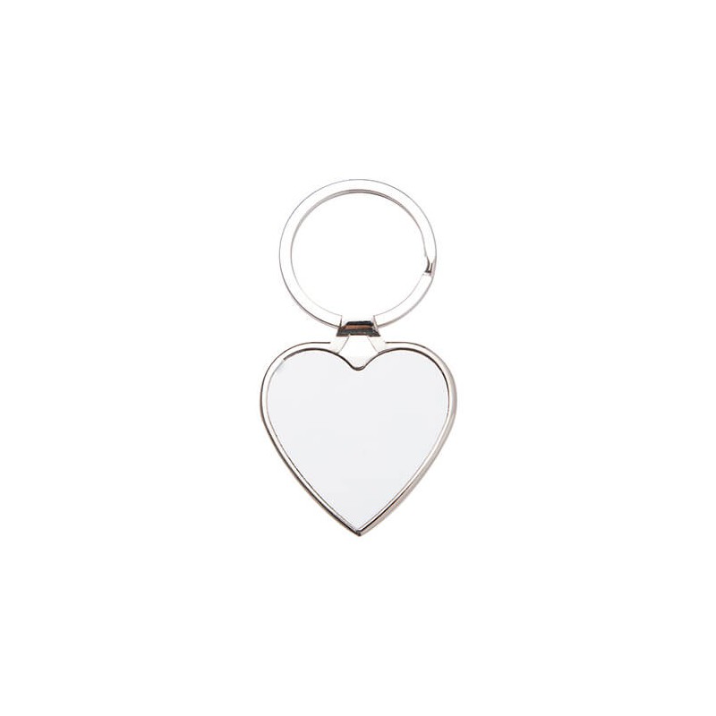 Portachiavi in metallo cuore personalizzato Portachiavi in metallo cuore personalizzato