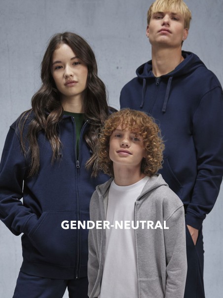 Felpa Cappuccio e zip