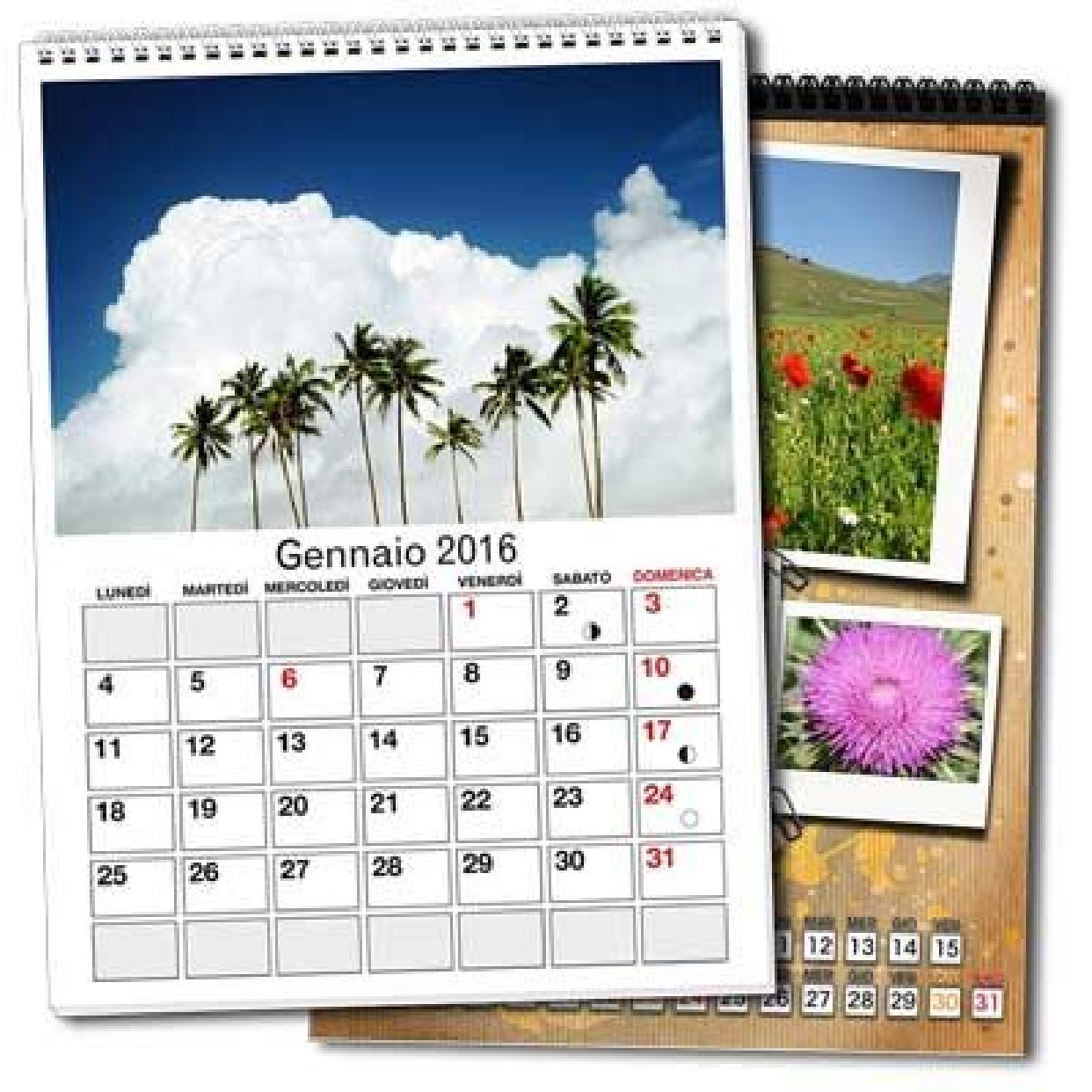 Calendari Mensili A3 Personalizzati